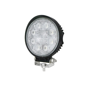 Round 24w Car Accessories Led Work Lamp IP68 Flood and Spot Work Led Light